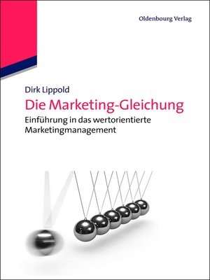 cover image of Die Marketing-Gleichung